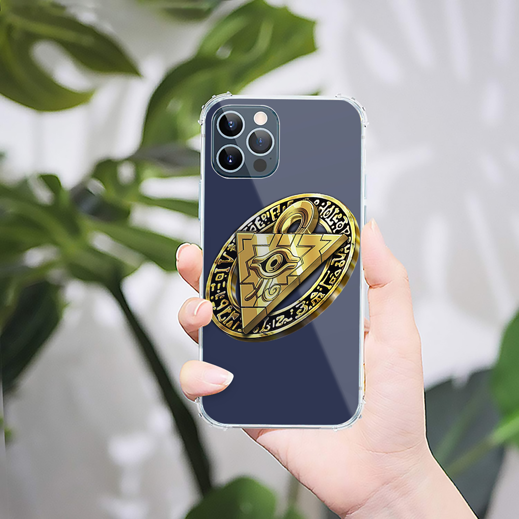 （画像用） 遊☆戯☆王 Yu-Gi-Oh! 【iPhone 12シリーズ対応】透明スマホケース（クリアソフトケース）